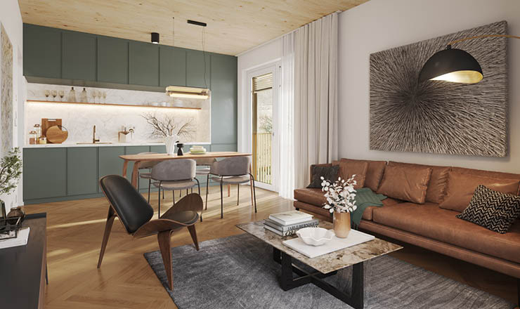 Bild LeopoldQuartier Living Kitchen