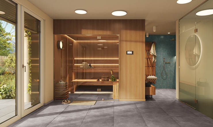 Bild LeopoldQuartier Sauna