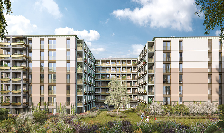 Bild LeopoldQuartier Bauteil D